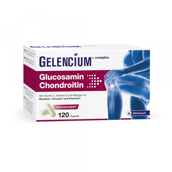 Bodyguardapotheke GELENCIUM Glucosamin Chondroitin Hochdos.Vit C Kps