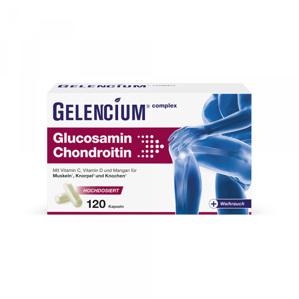 bodyguardapotheke GELENCIUM Glucosamin Chondroitin hochdos.Vit C Kps