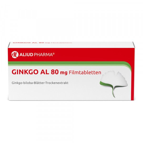 Bodyguardapotheke Ginkgo AL 80 Mg Filmtabletten Bei Altersbedingten Gedächtniseinbußen Mit Leichter Demenz