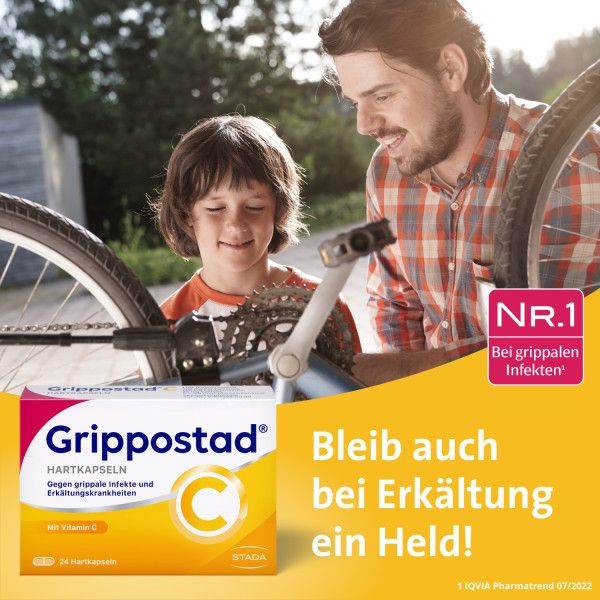 Bodyguardapotheke GRIPPOSTAD C Hartkapseln Gegen Grippale Infekte Und Erkältungskrankheiten Mit Vitamin C