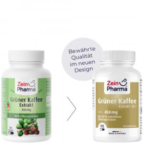 Bodyguardapotheke GRÜNER KAFFEE Extrakt 450 Mg Kapseln