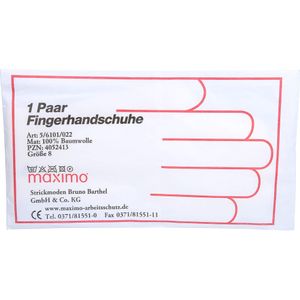 bodyguardapotheke HANDSCHUHE Strick Baumwolle Gr. 8 dünn