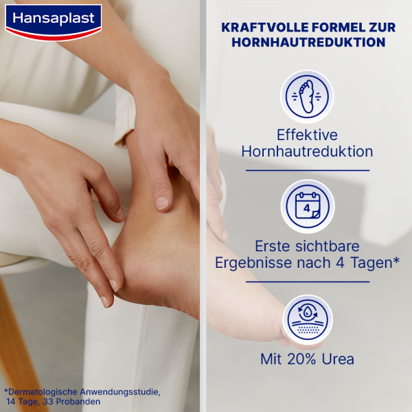 Bodyguardapotheke HANSAPLAST Anti-Hornhaut Intensiv-Creme Foot Exp