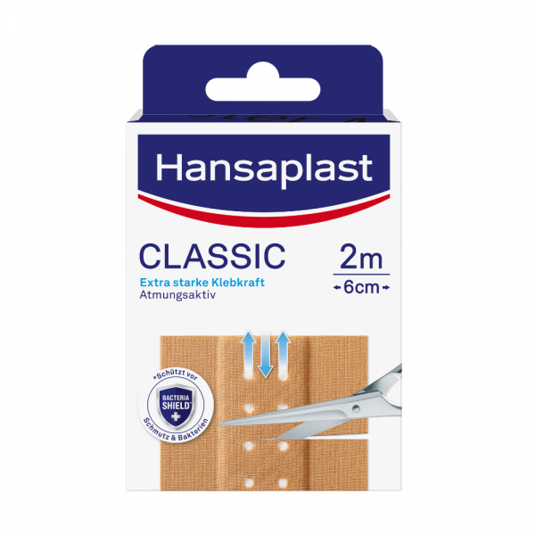 bodyguardapotheke HANSAPLAST Classic Pflaster 6 cmx2 m