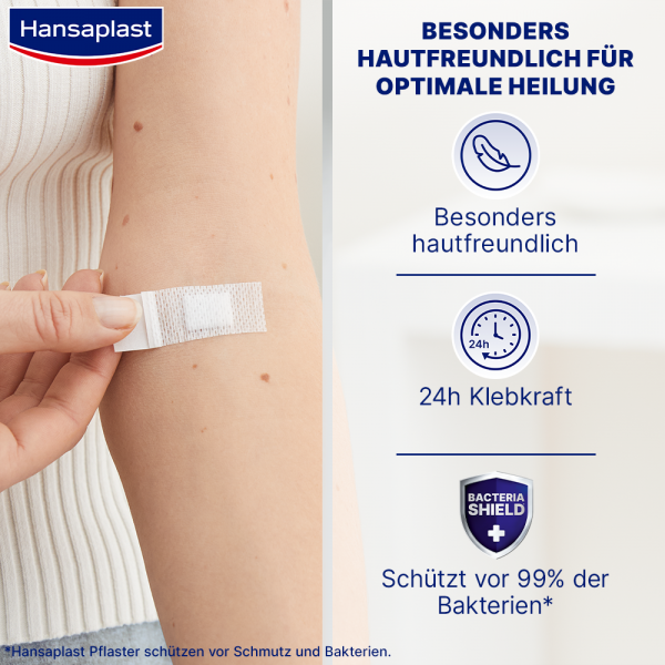 Bodyguardapotheke HANSAPLAST Sensitive Injektionspflaster 1 9x4 Cm