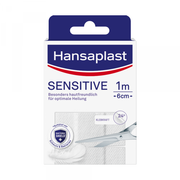 bodyguardapotheke HANSAPLAST Sensitive Pflast.hypoallergen 6 cmx1 m
