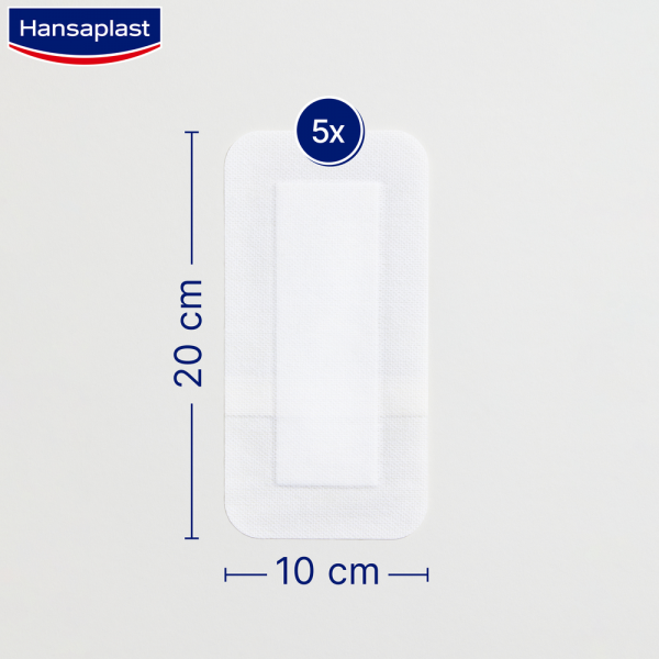 Bodyguardapotheke HANSAPLAST Sensitive Wundverband Steril 10x20 Cm