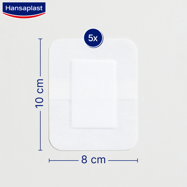 Bodyguardapotheke HANSAPLAST Sensitive Wundverband Steril 8x10 Cm