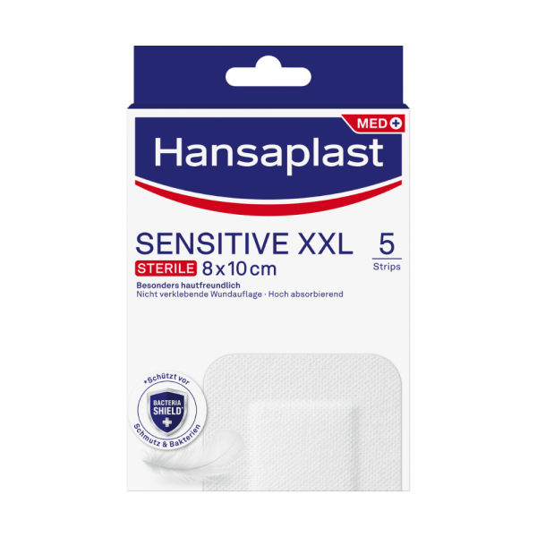 bodyguardapotheke HANSAPLAST Sensitive Wundverband steril 8x10 cm