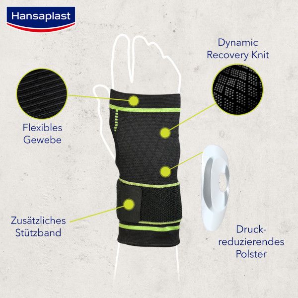 Bodyguardapotheke HANSAPLAST Sport Handgelenk-Bandage Gr.M