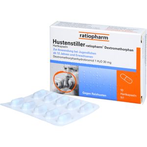 Bodyguardapotheke HUSTENSTILLER-ratiopharm Dextromethorphan Kapseln