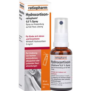 Bodyguardapotheke HYDROCORTISON-ratiopharm 0 5% Spray
