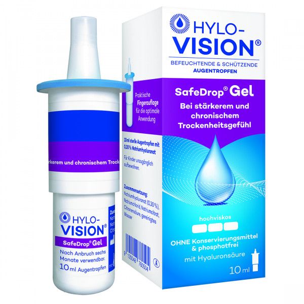 bodyguardapotheke HYLO-VISION SafeDrop Gel Augentropfen bodyguardapotheke HYLO-VISION SafeDrop Gel Augentropfen