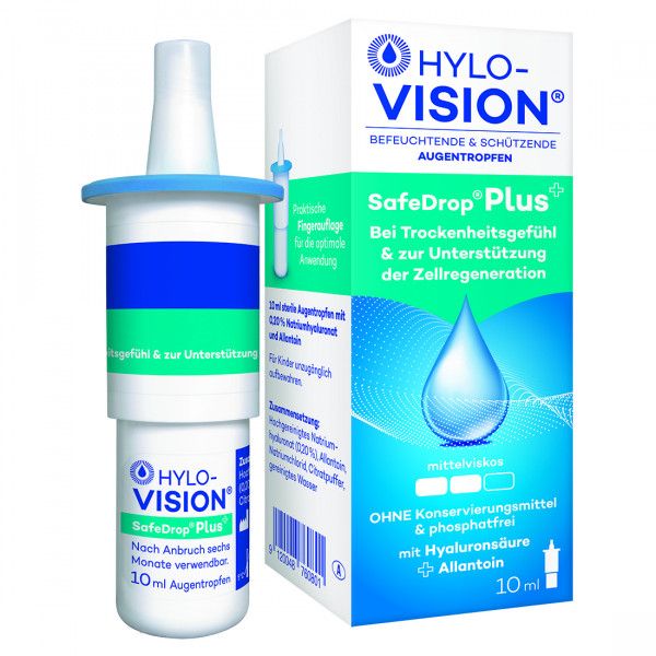 bodyguardapotheke HYLO-VISION SafeDrop Plus Augentropfen