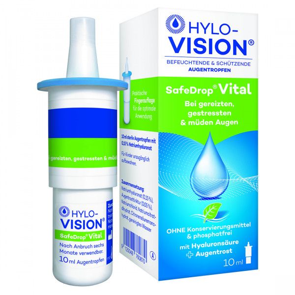 bodyguardapotheke HYLO-VISION SafeDrop Vital Augentropfen