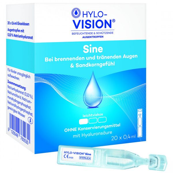 bodyguardapotheke HYLO-VISION sine Einzeldosispipetten