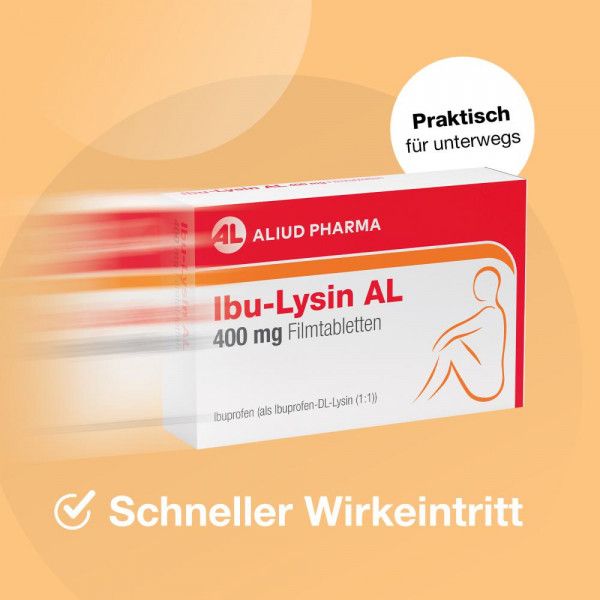 Bodyguardapotheke Ibu-Lysin AL 400 Mg Filmtabletten Bei Akuten Schmerzen