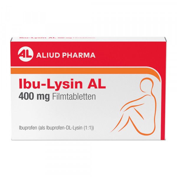bodyguardapotheke Ibu-Lysin AL 400 mg Filmtabletten bei akuten Schmerzen