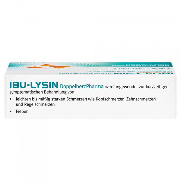 Bodyguardapotheke IBU-LYSIN DoppelherzPharma 400 Mg Filmtabletten