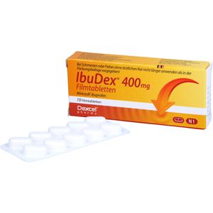 Bodyguardapotheke IBUDEX 400 Mg Ibuprofen Filmtabletten