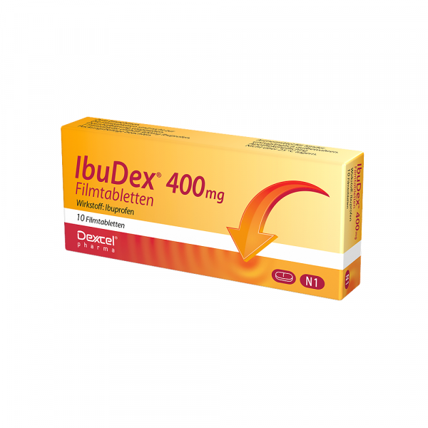 bodyguardapotheke IBUDEX 400 mg Ibuprofen Filmtabletten