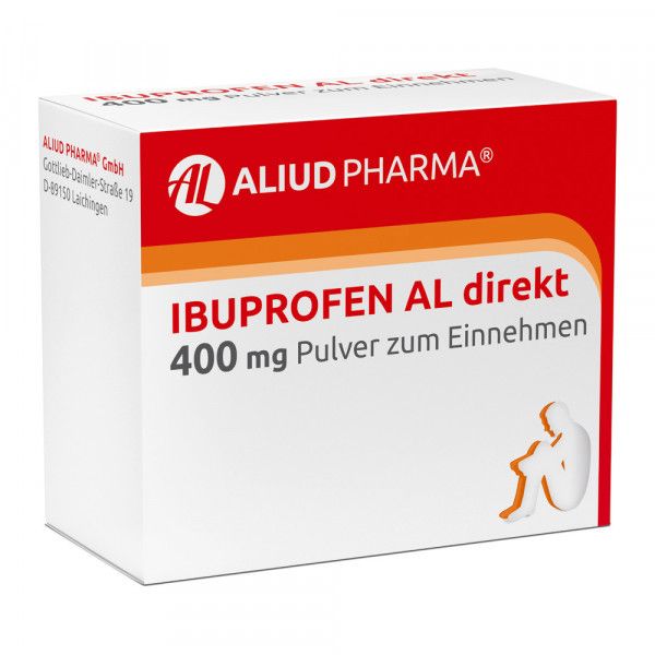 bodyguardapotheke Ibuprofen AL direkt 400 mg Pulver bei Fieber und Schmerzen
