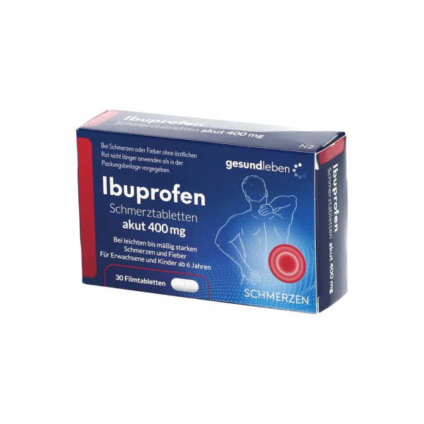 bodyguardapotheke IBUPROFEN Schmerztabletten 400 mg Filmtabletten