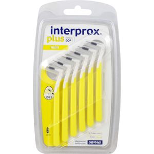 bodyguardapotheke INTERPROX plus mini gelb Interdentalbürste