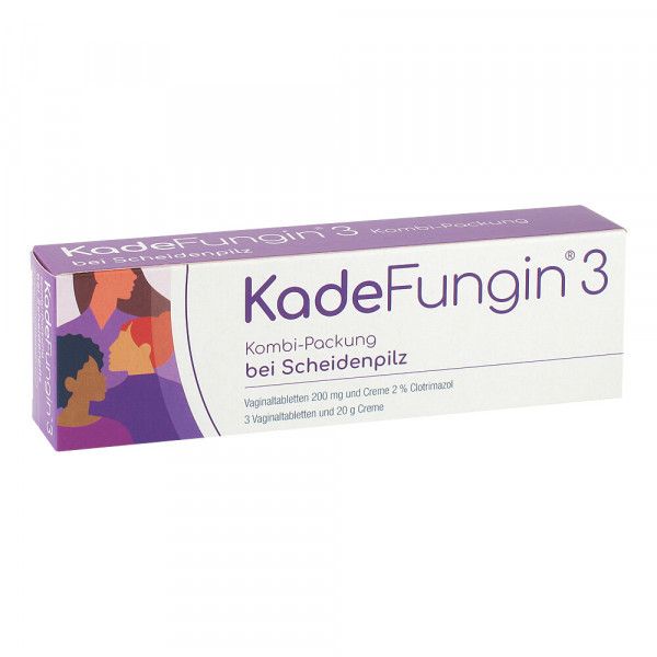 bodyguardapotheke KADEFUNGIN 3 Kombip.20 g Creme+3 Vaginaltabl