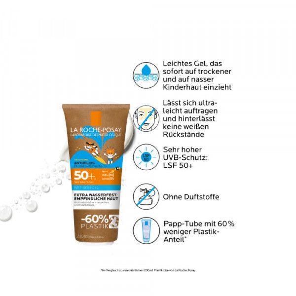 Bodyguardapotheke LA ROCHE-POSAY Anthelios Dermo-Pediat.Wet Skin Gel