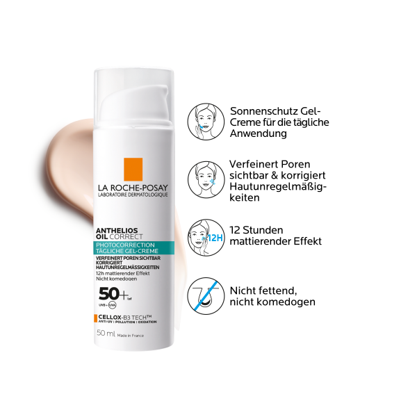 Bodyguardapotheke LA ROCHE-POSAY Anthelios Oil Correct Gel LSF 50+