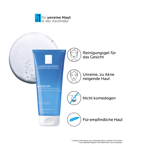 Bodyguardapotheke LA ROCHE-POSAY Effaclar Schäumendes Reinigungsgel
