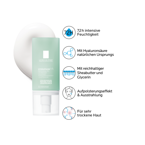 Bodyguardapotheke LA ROCHE-POSAY Hydraphase HA Reichhaltig Creme