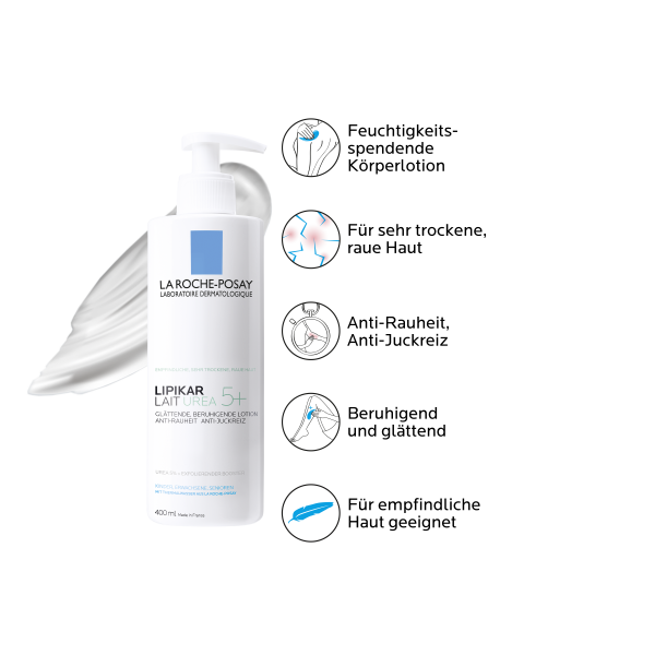 Bodyguardapotheke LA ROCHE-POSAY Lipikar Lait Urea 5+ Lotion