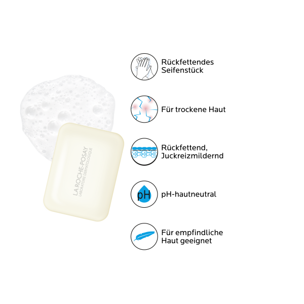 Bodyguardapotheke LA ROCHE-POSAY Lipikar Seifenstück