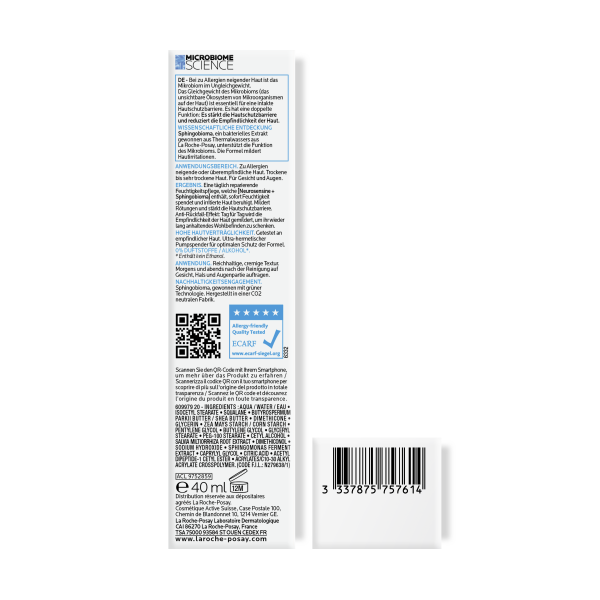 Bodyguardapotheke LA ROCHE-POSAY Toleriane Dermallergo Creme