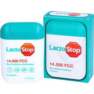 Bodyguardapotheke LACTOSTOP 14.000 FCC Tabletten Spender