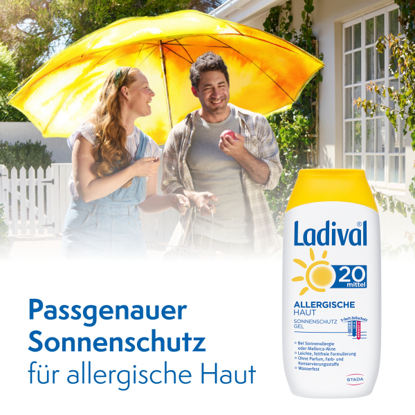 Bodyguardapotheke LADIVAL Allergische Haut Gel LSF 20