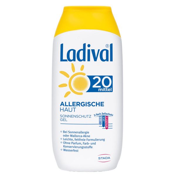 bodyguardapotheke LADIVAL allergische Haut Gel LSF 20