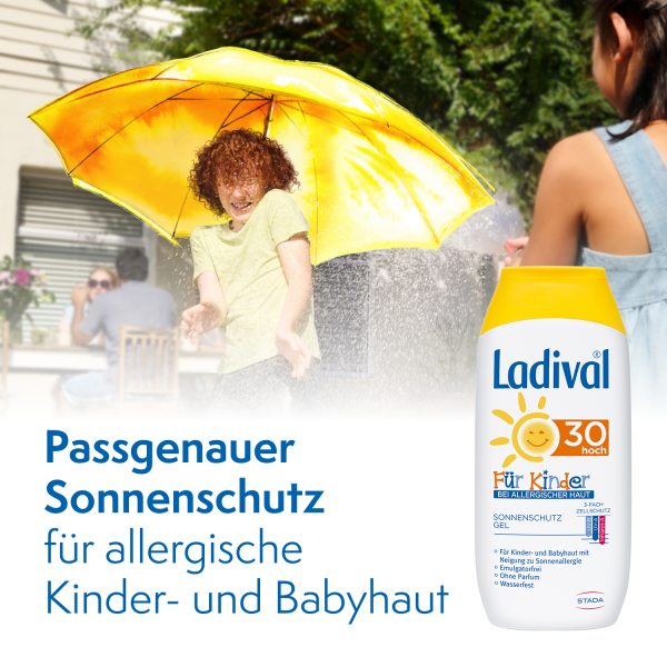 Bodyguardapotheke LADIVAL Kinder Allergische Haut Gel LSF 30