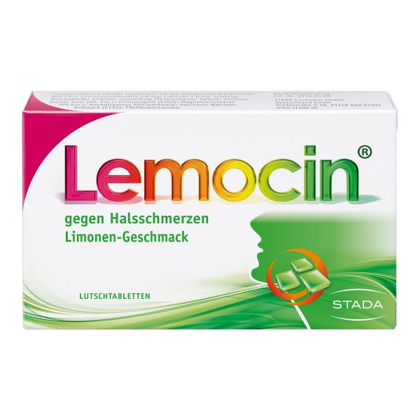 bodyguardapotheke LEMOCIN gegen Halsschmerzen Lutschtabletten