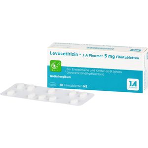 Bodyguardapotheke LEVOCETIRIZIN-1A Pharma 5 Mg Filmtabletten