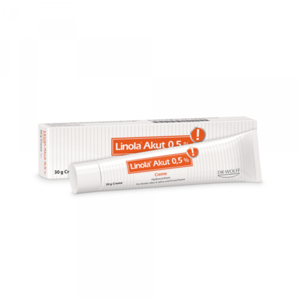 bodyguardapotheke LINOLA Akut 0 5% Hydrocortison Creme