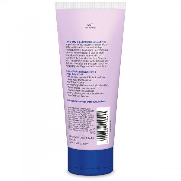 Bodyguardapotheke LINOLA Baby & Kind Pflegelotion Sensitive
