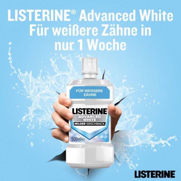 Bodyguardapotheke LISTERINE Advanced White Mundspülung