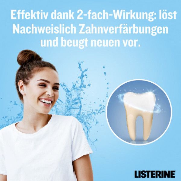 Bodyguardapotheke LISTERINE Advanced White Mundspülung