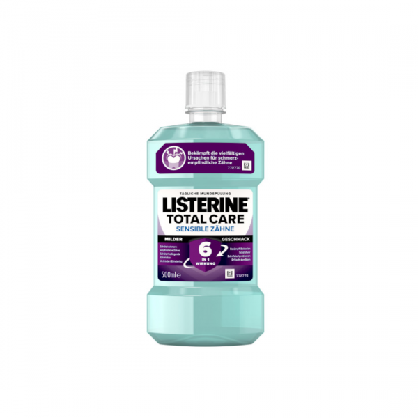 bodyguardapotheke LISTERINE Total Care sensible Zähne Mundspülung