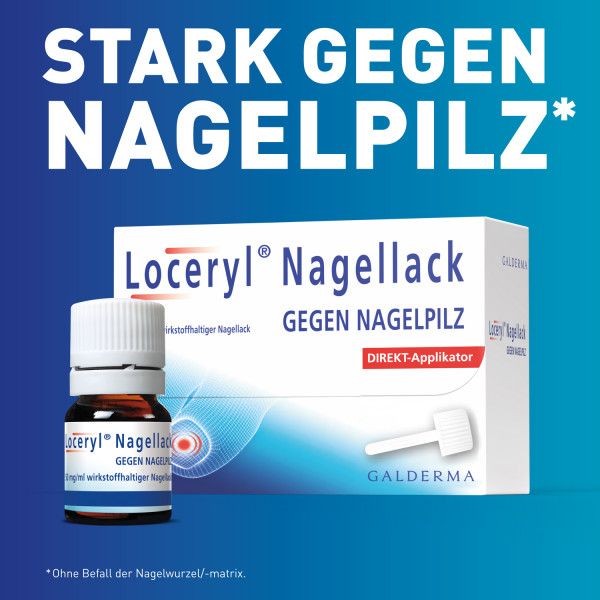 Bodyguardapotheke LOCERYL Nagellack Gegen Nagelpilz DIREKT-Applikat