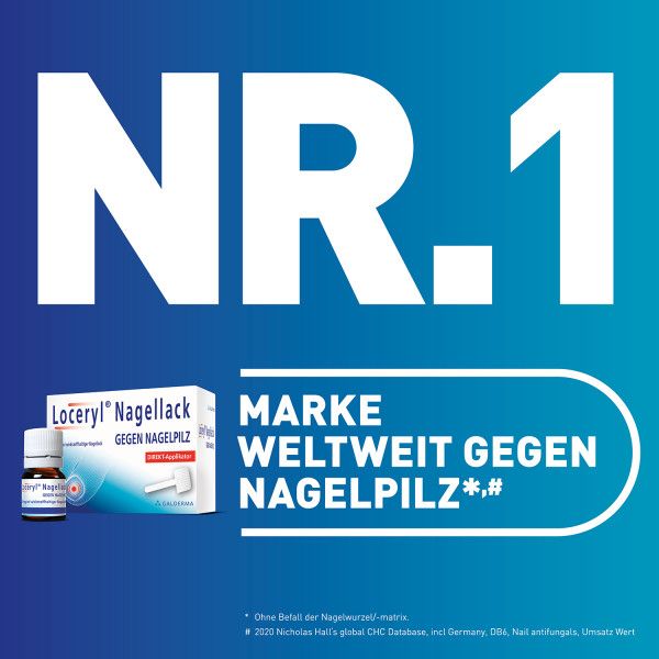 Bodyguardapotheke LOCERYL Nagellack Gegen Nagelpilz DIREKT-Applikat