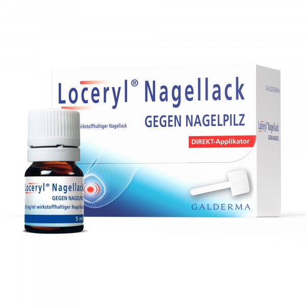 bodyguardapotheke LOCERYL Nagellack gegen Nagelpilz DIREKT-Applikat